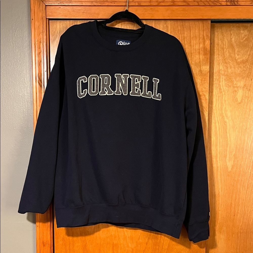 Cornell Navy Sweater sweatshirt Xl